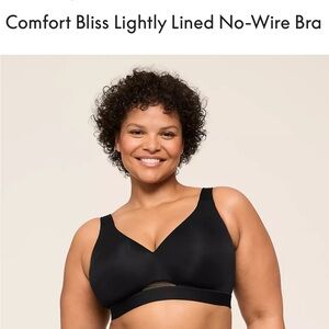 CACIQUE THE MODERN COLLECTION 
lightly lined no wire Comfort Bliss 44G